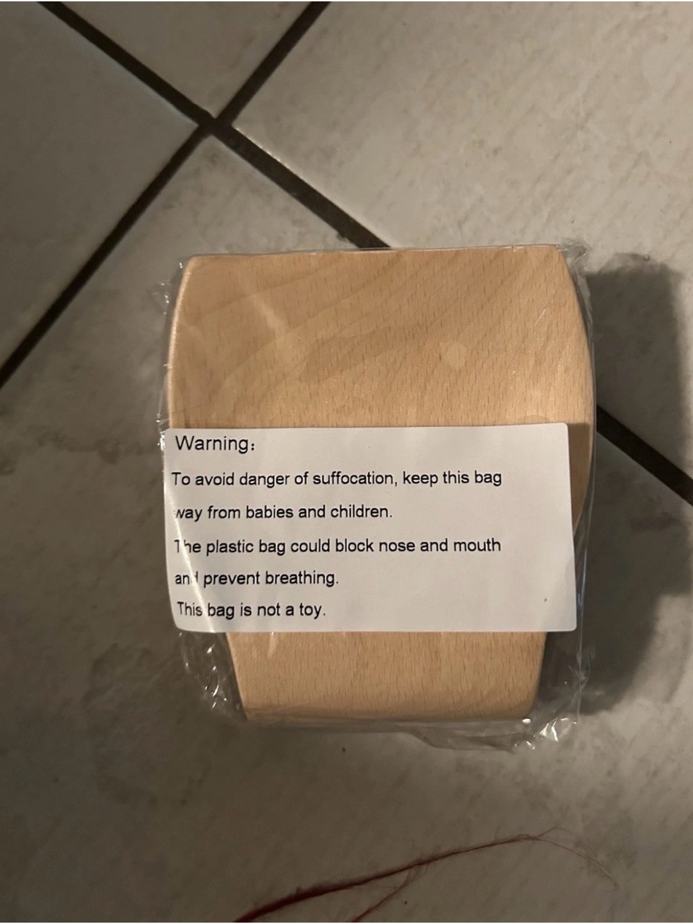 Wooden Square Spoon Holder